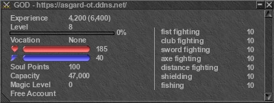 Signature for player GOD