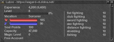 Signature for player Lubre