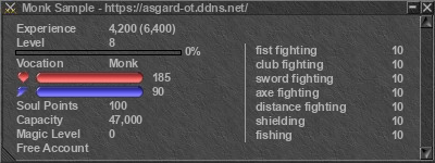 Signature for player Monk Sample