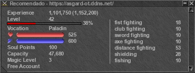 Signature for player Recomendado